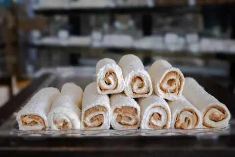 Biskuvili Beyaz Sultan Lokum 1 Kg