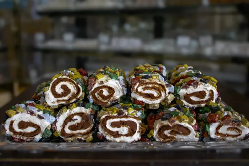Çakıl Taşı Çikolatalı Sultan Lokum 1 Kg