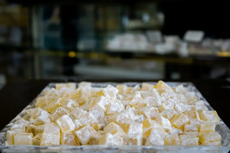 Limonlu Pudralı Lokum 1 Kg