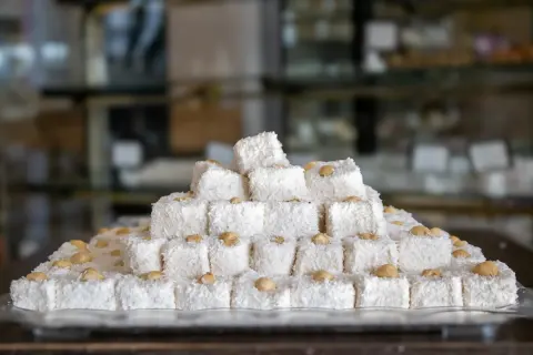 Pembe Pudralı Turk Lokumu 1 Kg
