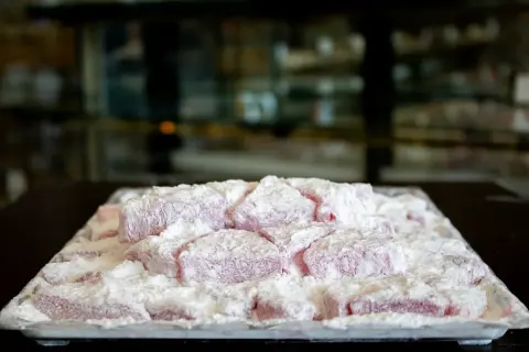 Portakallı Pudralı Turk Lokumu 1 Kg