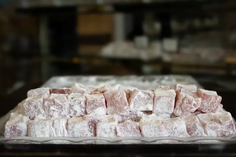 Pudralı Gul Lokumu 1 Kg