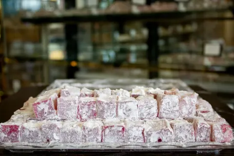 Sade Pudralı Turk Lokumu Yeni 1 Kg