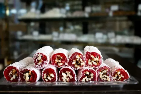 Vişneli Cevizli Sultan Lokum 1 Kg