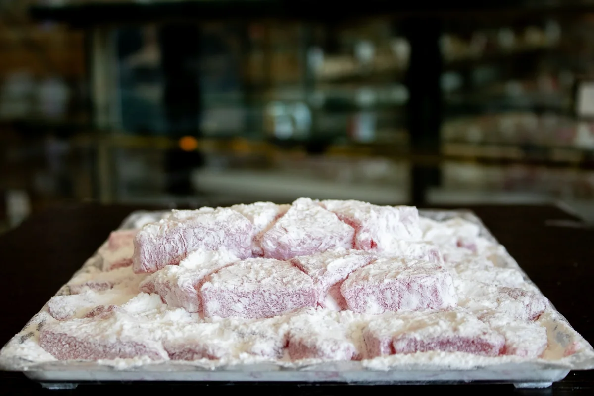 Portakallı Pudralı Turk Lokumu 1 Kg